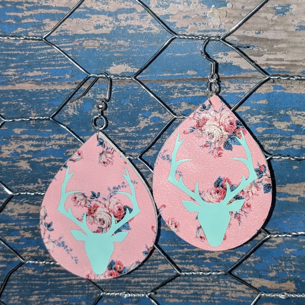 Faux Leather earrings